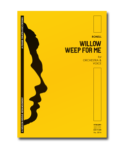 WILLOW WEEP FOR ME (ORCH+VOX)